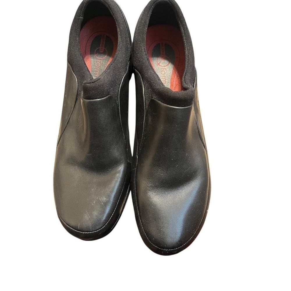 Merrell Encore Q2 Moc Womens Slip-On Clog Shoes Black Comfort Casual Work 10 - Picture 2 of 10